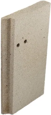 Productafbeelding van Vervangend Onderdeel Kachel - Reserveonderdeel Haard - Kachel Onderhoud - Origineel Onderdeel - 320 x 217 x 32 mm - Grijs