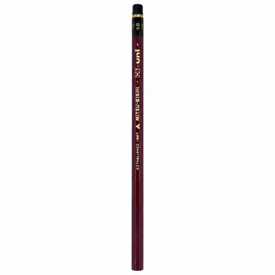 Obrázok produktu pre Mitsubishi Pencil Hi-uni Drevená Grafitová Ceruzka - Tvrdosť 5B