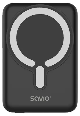 Obrázok produktu pre Savio BA-12, 10000 mAh, Lítium polymér (lipo), Bezdrôtové nabíjanie, 20 W, Čierna
