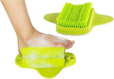 Produktbild von GKA Fußreiniger Massagebürste Füße Massage Peeling Fußpflege Duschbürste Hornhautentferner