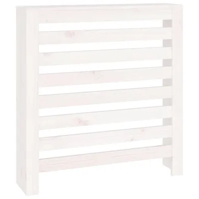 Obrázok produktu pre vidaXL Kryt radiátora biely 79,5x19x84 cm Borovicový masív
