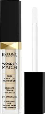 Zdjęcie produktu dla Eveline Cosmetics Wonder Match – korektor, błyszczące wykończenie, krycie, Odcień 01 light
