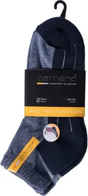 Produktbild von CAMANO Sport Quarter Sport NOS, Damen, Herren Sport Socken navy/jeans