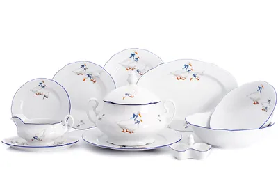 Produktbild von Esstischgarnitur, Leander Meadows, Mary-Anne, Gänse, 25 Teile