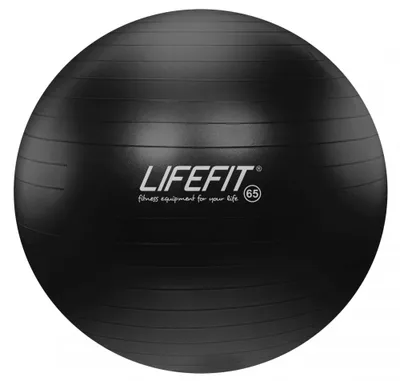 Obrázek produktu pro Gymnastický míč LIFEFIT® ANTI-BURST 65 cm, černý