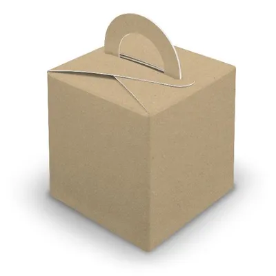 Produktbild von 50x itenga Würfelbox mit Griff braun