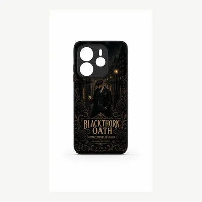 Obrázek produktu pro Pouzdro pro telefon Xiaomi Redmi Note 14 Pro 4G, ochranné pouzdro s motivem "Černý trn" – značka LUNØIR ©