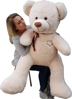 Produktbild von Großer Teddybär 160 cm creme