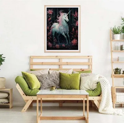 Produktbild von Diamant Malerei Pferd Set 30x40cm für Erwachsene und Kinder