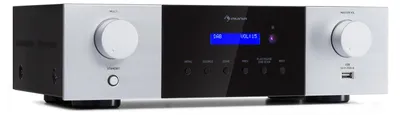 Image de AMP-4000 DAB Amplificateur stéréo Hi-Fi Radio DAB+ Télécommande USB Écran LED