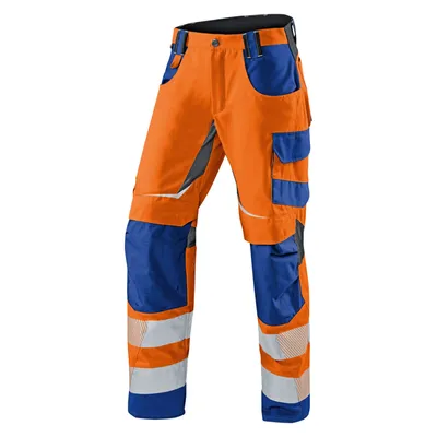 Produktbild von Kübler Reflectiq Sommerhose PSA 2 warnorange/kbl.blau Gr. 110