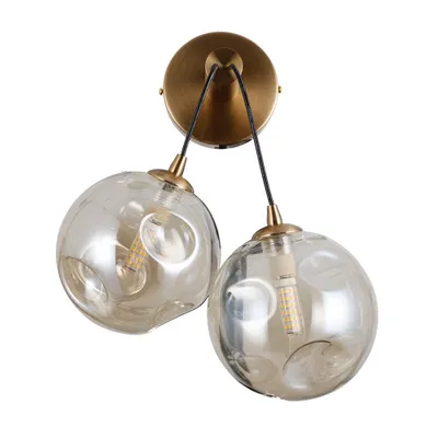 Produktbild von PERLOS WL-54456-2-HB-AMB Italux Wandleuchte