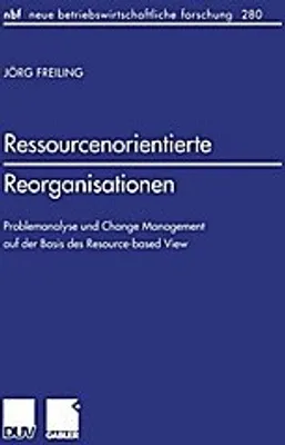 Obrázek produktu pro Ressourcenorientierte Reorganisationen