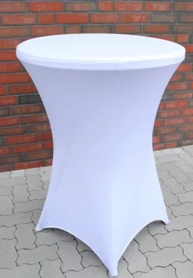 Produktbild von Stehtischhusse Stretch weiß Ø 80 cm Tischhusse