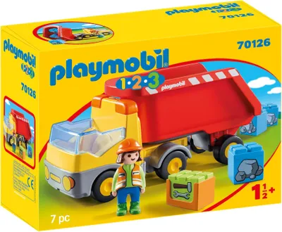 Produktbild von PLAYMOBIL 1.2.3. 70126 Kipplaster