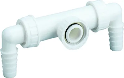 Produktbild von Dallmer Waschgeräte-Doppelanschluss für Waschgeräte-Siphon HL 400 1