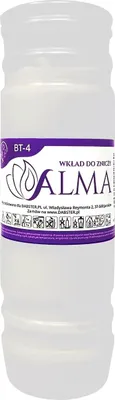 Zdjęcie produktu dla Wkład do znicza parafinowy ALMA BT-4 ~96H 1szt.
