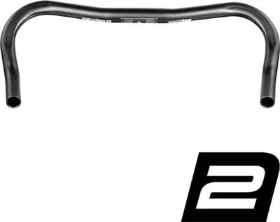 Produktbild von Ergotec Bügel FIXIE HORN BAR, 12°, Ø = 25,4mm, Aluminium, schwarz, SL 2