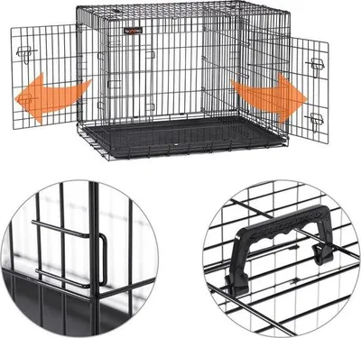 Immagine prodotto di Cuccia per cani - Gabbia per cani - Cuccia a forma di zampa - Cuccia per cani - Nero - Legno - Per cani di piccola taglia