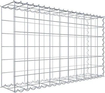 Produktbild von Anbaugabione Typ 2 100 cm x 60 cm x 20 cm (L x H x T), Maschenweite 10 cm x 10 cm, Spirale