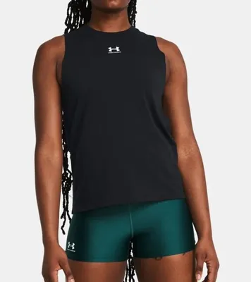 Obrázek produktu pro Pánské tílko Under Armour Campus Muscle Tank-BLK - S