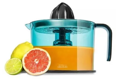 Elektrische Zitruspresse 40 W, Edelstahl, 1 l, BPA-frei, 2 Kegel
