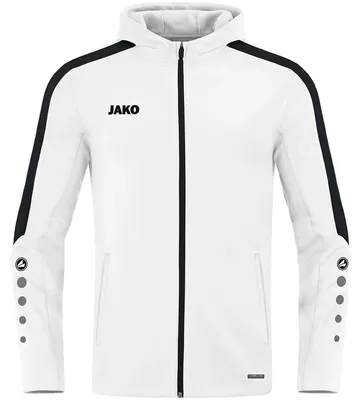 Image de Veste à capuche Jako Power pour femmes - Blanc