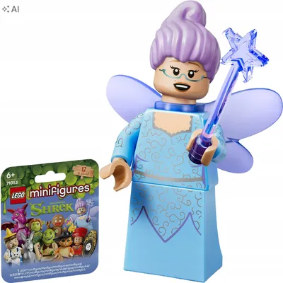 Zdjęcie produktu dla 71053 - LEGO Minifigures - Seria Shrek - WRÓŻKA CHRZESTNA colshr-11