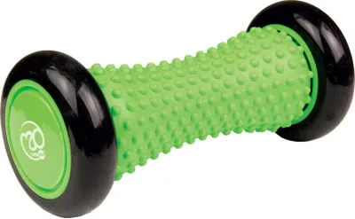 Produktbild von Fitness Mad - Fußmassage-Roller MQ163 (Einheitsgröße) (Grün/Schwarz)
