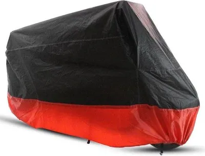 Image de Housse pour moto, imperméable et anti-poussière, protection contre les UV, longueur