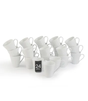 Produktbild von Kaffeetassen - 300 ml - Weiß - Porzellan - 24er Set