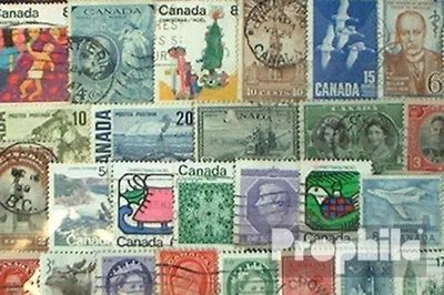Produktbild von Briefmarken Kanada 50 verschiedene Marken