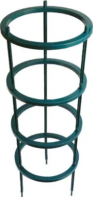 Obrázek produktu pro Kruhová podpěra rostlin 92cm 4 kruhy průměr 32 cm