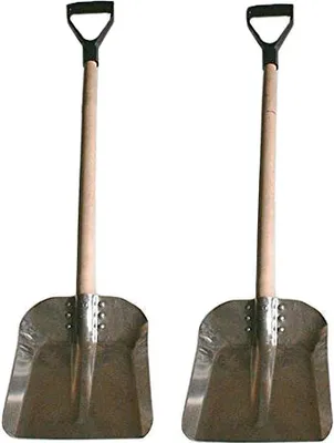 Produktbild von Schneeschaufel Alu Schaufel mit D Griff für PKW - 2 Stück