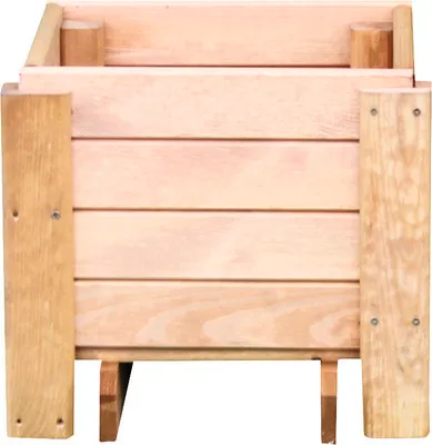 Produktbild von Blumenkasten Romantica Kiefer imprägniert 40 x 38 x 34 cm honigfarben