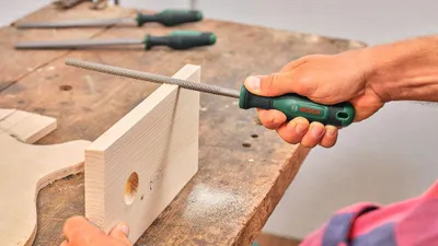 Produktbild von Handwerkzeuge Rund-Holzraspel 200 mm / 8"