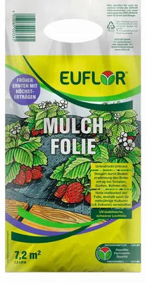Produktbild von Euflor Mulch Folie 7,2m² 1,2x6 m
