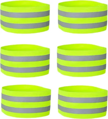 Produktbild von Stück Reflektorband Klettverschluss und Starken Reflektorstreifen für Outdoor Jogging