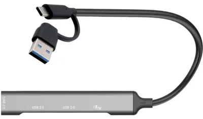 Produktbild von I-tec Metal Mini 4 1usbc + 3usb2.0 Hub One Size