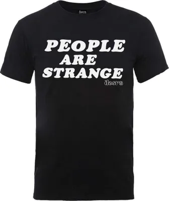 Obrázok produktu pre The Doors People Are Strange Black M Tričko