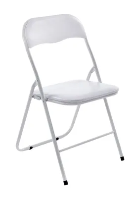 Produktbild von Klappstuhl HLO-CP52 weiß/weiß