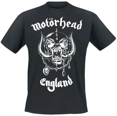 Produktbild von Motörhead T-Shirt Herren England Everything schwarz M