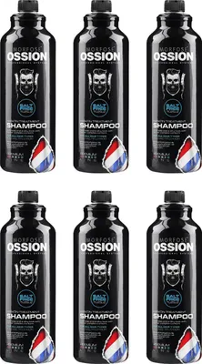 Produktbild von Ossion Premium Barber Salt Free Shampoo 6x1000 ml