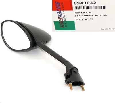 Obrázek produktu pro Motocyklové zrcátko, levé pro KAWASAKI ZZR 1400 B 2006-2007, 56001-0049