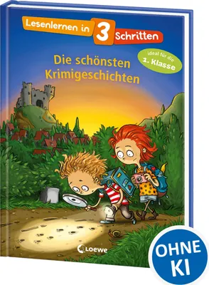 Produktbild von Lesenlernen in 3 Schritten - Die schönsten Krimigeschichten