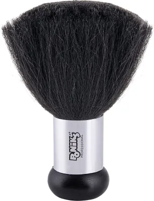 Produktbild von Ponik’s - Nackenpinsel, Friseur Zubehör, Friseurpinsel, Soft Haarpinsel, Nackenbürste, mit Ergonomischem Griff, Schwarz