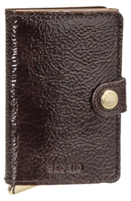 Produktbild von Secrid Miniwallet Naplak+ korttikotelo, ruskea