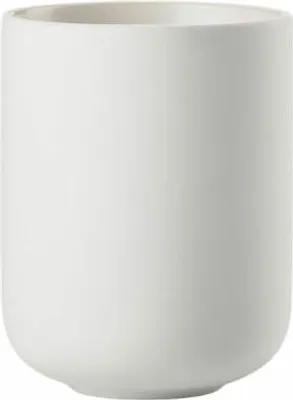 Produktbild von Zone Denmark Zahnbürstenbecher Sensu White, Zahnbürstenhalter, Steinzeug, Weiß, 34947