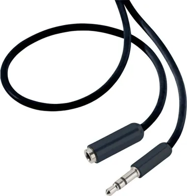 Produktbild von SpeaKa Professional SP-7870472 Klinke Audio Verlängerungskabel [1x Klinkenstecker 3.5 mm - 1x Klinkenbuchse 3.5 mm] 5.0