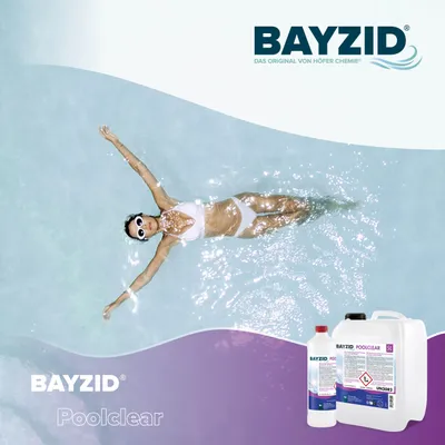 Produktbild von 5 L BAYZID® Poolclear - Trübungsbeseitigung für Pool-Filter mit Kartuschen & Filterballs